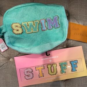 Stoney Clover Lane x Target 'SWIM' Large Pouch and STUFF Patches